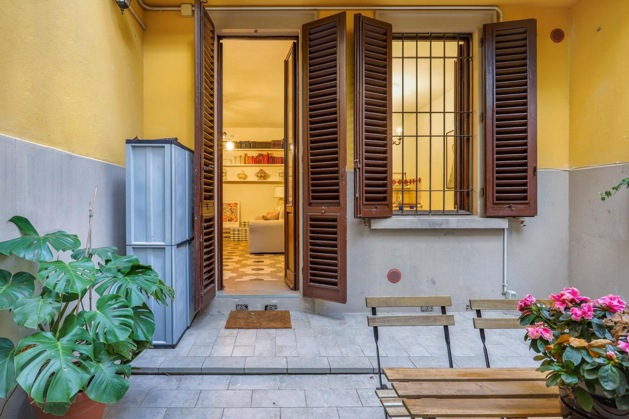 One-Bedroom Apartment With Patio Φλωρεντία Εξωτερικό φωτογραφία